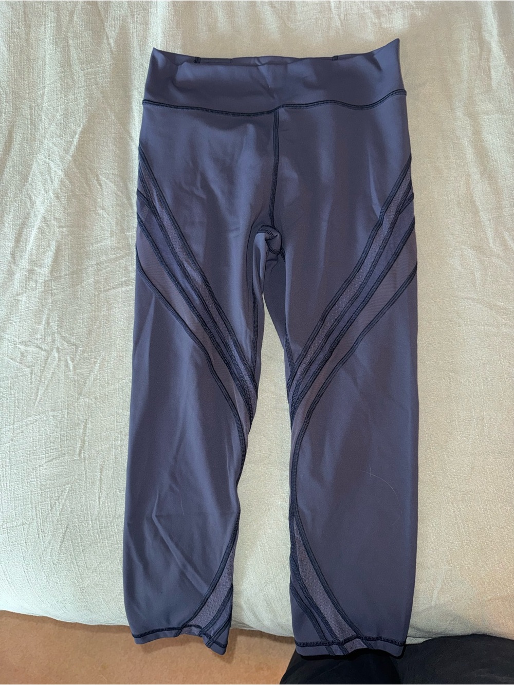 Lulu cropped mesh leggings